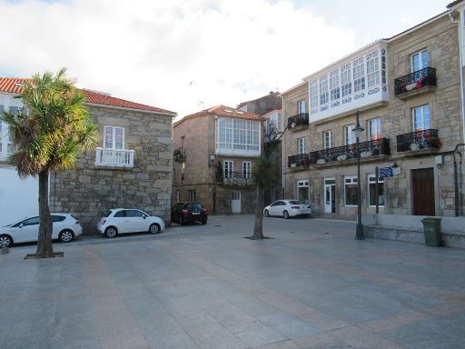 Laxe, Spanien, Plaza Ramón Juega