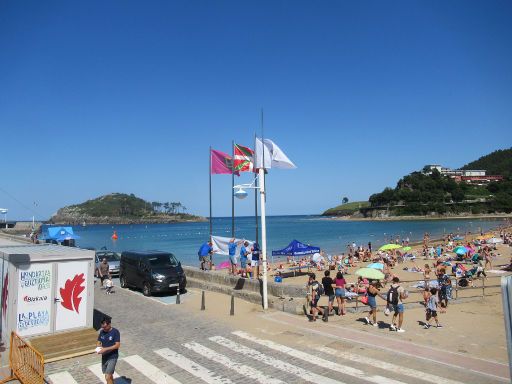 23. Kilin Kala Igeri Zeharkaldia Schwimmwettbewerb 2022, Lekeitio, Spanien, Playa Isuntza