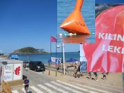 23. Kilin Kala Igeri Zeharkaldia Schwimmwettbewerb 2022, Lekeitio, Spanien, Playa Isuntza