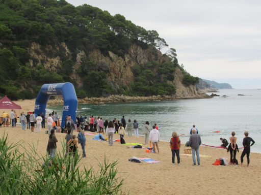 V. Travessia Les Platges de Lloret, Schwimmwettbewerb 2025, Lloret de Mar, Spanien, Wasserqualität und Wassertemperatur