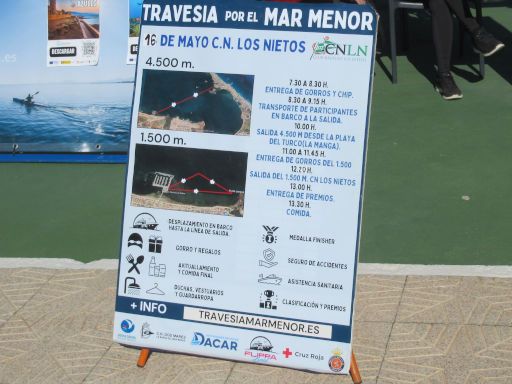 III. Traves&iacute;a Nataci&oacute;n Mar Menor 2026, Los Nietos, Spanien, 1500 m Strecke