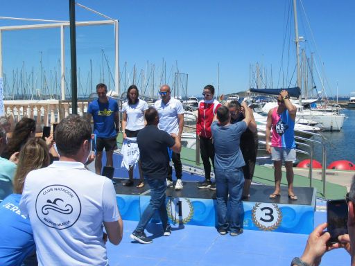 III. Traves&iacute;a Nataci&oacute;n Mar Menor 2026, Los Nietos, Spanien, Siegerehrungen nach Kategorien