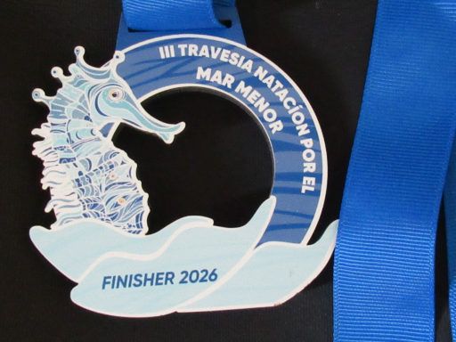 III. Traves&iacute;a Nataci&oacute;n Mar Menor 2026, Los Nietos, Spanien, Medaille Finisher 2026 III Travesia Natac&iacute;on por el Mar Menor