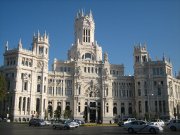 Centro / Palacio de Comunicaciones, Madrid, Spanien