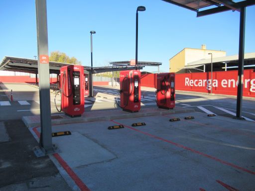 acciona, Ladesäulen, Elektrofahrzeuge, Madrid, Spanien, LKW Ladesäulen 210 kW