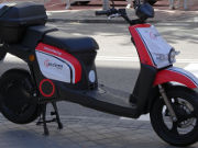 Movo, Elektro Scooter Sharing, Madrid, Spanien, Elektroscooter