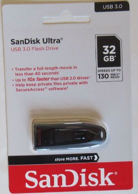 Alcampo, Alcalá de Henares, Spanien, SanDisk® Ultra® USB Speicher Stick 32 GB USB 3.0 für 7,80 € im September 2021