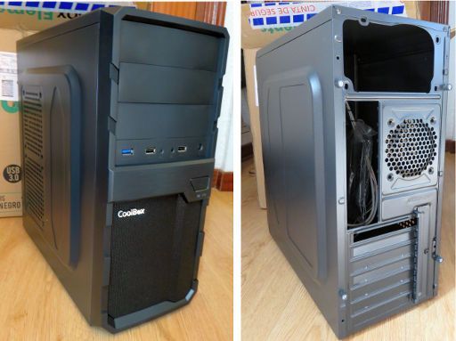 Beep Online und Ladengeschäfte, Madrid, Spanien, PC Gehäuse CoolBox ATX F200 USB 3.0