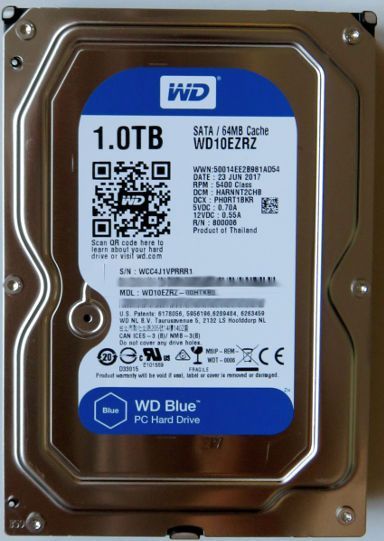 Beep Online und Ladengeschäfte, Madrid, Spanien, Festplatte WD® WD10EZER 1.0 TB 64 MB Cache