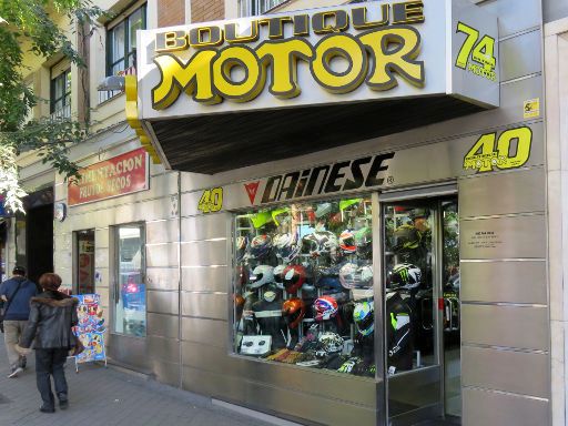 Boutique Motor, Madrid, Spanien, Ladengeschäft, Calle de Isaac Peral 8, 28015 Madrid, Außenansicht