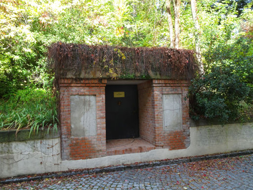 Bunker im Park Capricho, Madrid Spanien, zweiter Eingang