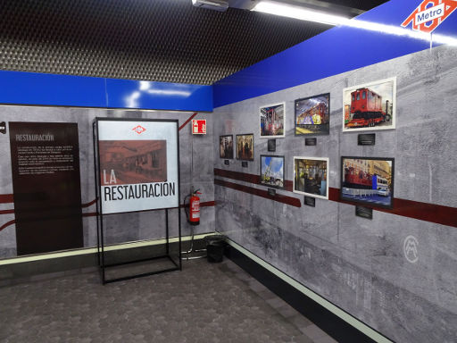 Centenario Metro de Madrid Exposición de trenes históricos, Madrid, Spanien, Beschreibung der Restaurierung