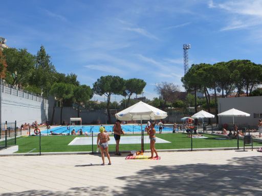 Centro Deportivo Municipal Concepción, Freibad, Madrid, Spanien, Freibad mit Kinderbereich