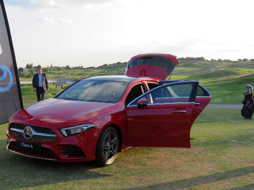 Centro Nacional de Golf, Golfplatz, Madrid, Spanien, Mercedes–Benz neue A-Klasse im Mai 2018