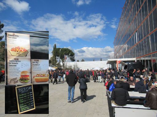 Classic Madrid Salón Internacional del Vehículo Clásico 2023, Madrid, Spanien, Food Trucks