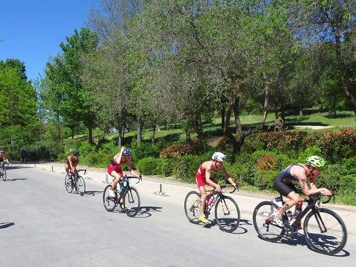 Copa del Mundo Triatlón 2019, Madrid, Spanien, Radfahren