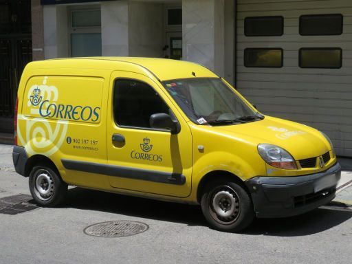 Correos, Madrid, Spanien, Renault Kangoo