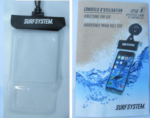 Decathlon Online und Ladengeschäfte, Madrid, Spanien, SURFSYSTEM® wasserfeste Tasche