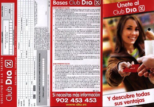 Dia Supermarkt Online, Madrid, Spanien, Club Dia Information und Anmeldung