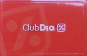 Dia Supermarkt Online, Madrid, Spanien, Club Dia Mitgliedskarte Vorderseite