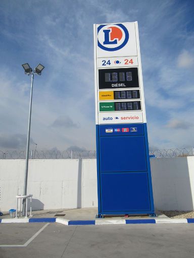 E.Leclerc, Tankstelle, Madrid, Spanien, E.Leclerc Tankstelle Preise Diesel, Diesel Plus und Super 95 Oktan im November 2021