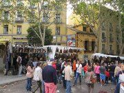 El Rastro de Madrid, Madrid, Spanien, Plaza de Cascorro