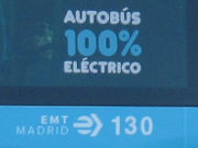 EMT Línea cero, Elektrobus, Madrid, Spanien, Irizar ieBus