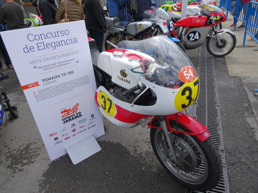 Espíritu del Jarama 2018, Madrid, Spanien, Yamaha TD 350 (YZ634A) Baujahr 1972