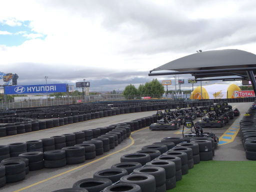 Espíritu del Jarama 2018, Madrid, Spanien, Jarama Karting Strecke