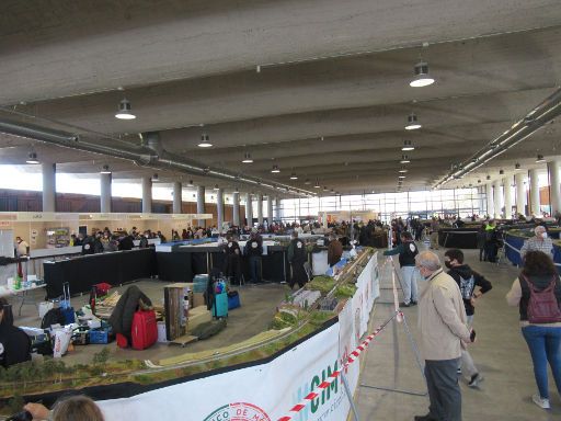 Expo Model Tren 2021, Madrid, Spanien, Ausstellungshalle