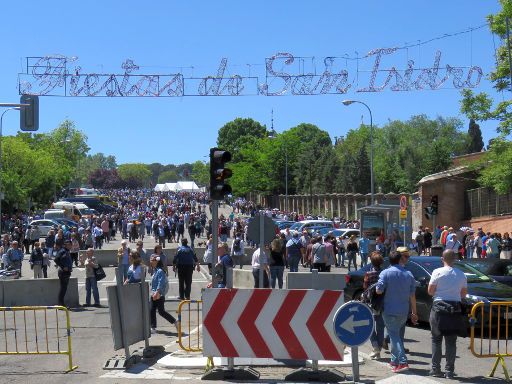 Feiertag San Isidro, Madrid, Spanien, Paseo de la Ermita del Santo