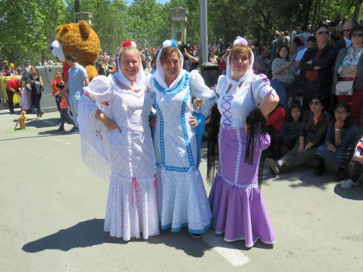 Feiertag San Isidro, Madrid, Spanien, Frauen in Tracht