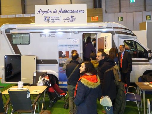 Fitur 2019 International Tourism Trade Fair, Madrid, Spanien, Wohnmobilvermietung in Madrid