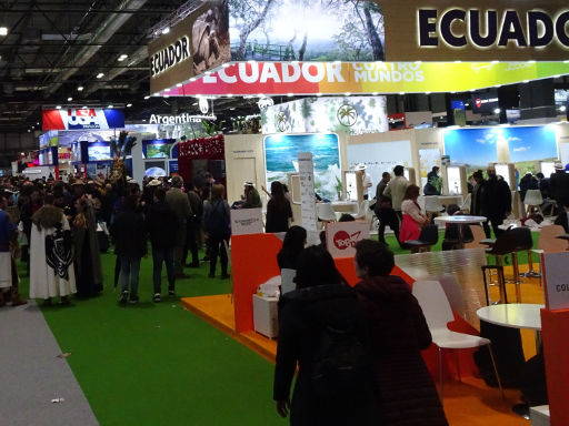 Fitur 2020 International Tourism Trade Fair, Madrid, Spanien, Halle 3 Ecuador