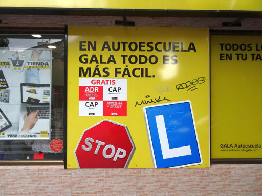 GALA Autoescuela, ADR Explosivos y Radiactivos, Madrid, Spanien, Filiale in der Calle Carlota O’Neill 11, 28027 Madrid