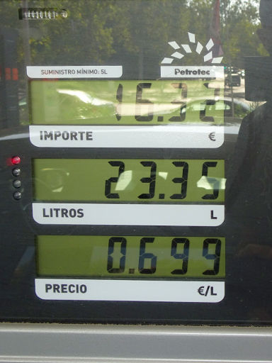 galp, Autogas LPG, GLP Tankstelle, Madrid, Spanien, galp autogas 0,699 €/Liter Oktober 2019