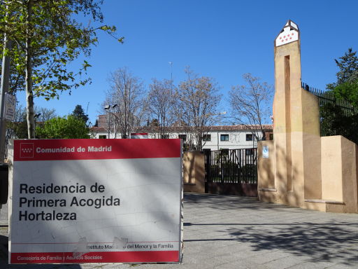 Illegale Einwanderung, Madrid, Spanien, Residencia de Primera Acogida Hortaleza in der Calle de Valdetorres de Jarama, 28043 Madrid