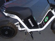 ioscoot, Elektro Scooter Sharing, Madrid, Spanien, Elektroscooter