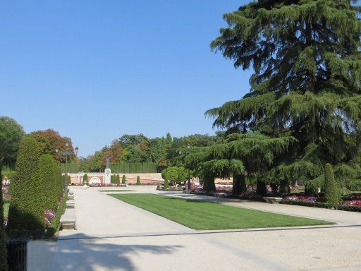 Retiro Park, Madrid, Spanien, El Parterre