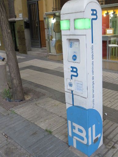 gic, Ladestationen Elektrofahrzeuge, Madrid, Spanien, Ladesäule