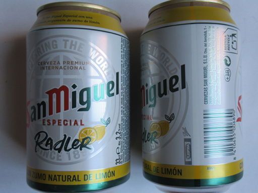 Lidl España, Madrid, Spanien, San Miguel Radler 0,33 Liter im September 2020 für 0,50 €