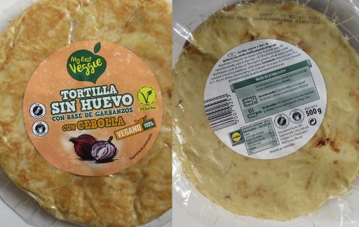 Lidl España, Madrid, Spanien, Vegane Tortilla 500 g im Februar 2021 für 1,69 €