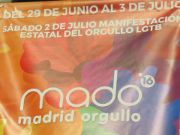 mado16 madrid orgullo 2016, Madrid, Spanien
