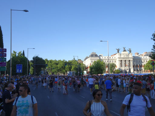 mado19 madrid orgullo 2019, Madrid, Spanien, Plaza del Emperador Carlos V