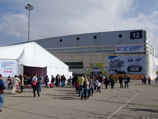 Madrid Games Week 2018, Madrid, Spanien, Eingang und IFEMA Halle 12