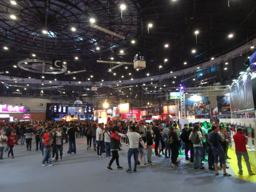 Madrid Games Week 2018, Madrid, Spanien, Aussteller in der Halle 12