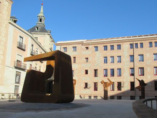 Mahnmal Opfer KZ Mauthausen, Madrid, Spanien, Casa de la Villa an der Calle del Rollo, 28005 Madrid