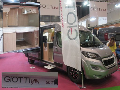 MECC Madrid Expo Camper & Caravan 2022, Madrid, Spanien, Giotti Line 60T