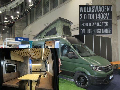 MECC Madrid Expo Camper & Caravan 2022, Madrid, Spanien, Rolling House North Camper