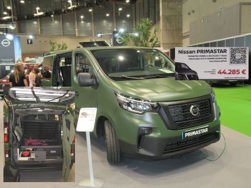 MECC Madrid Expo Camper & Caravan 2022, Madrid, Spanien, Nissan Primastar Camper Hurley City Surfer